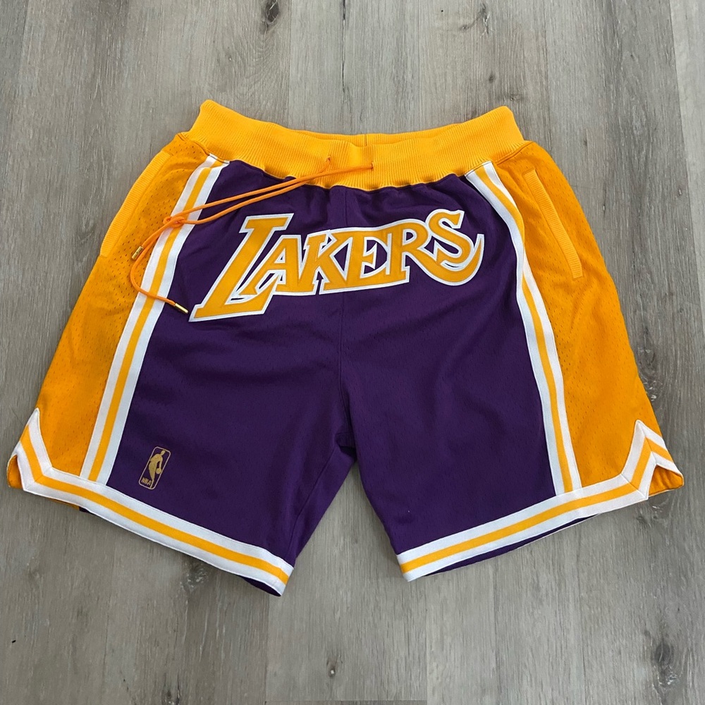 Just Don Shorts ‘Lakers’ SIZE S & XL $400